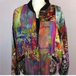 Batik colorful jacket
